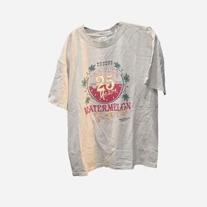 MENS 2004‎ WATERMELON FESTIVAL GRAPHIC RETRO TEE